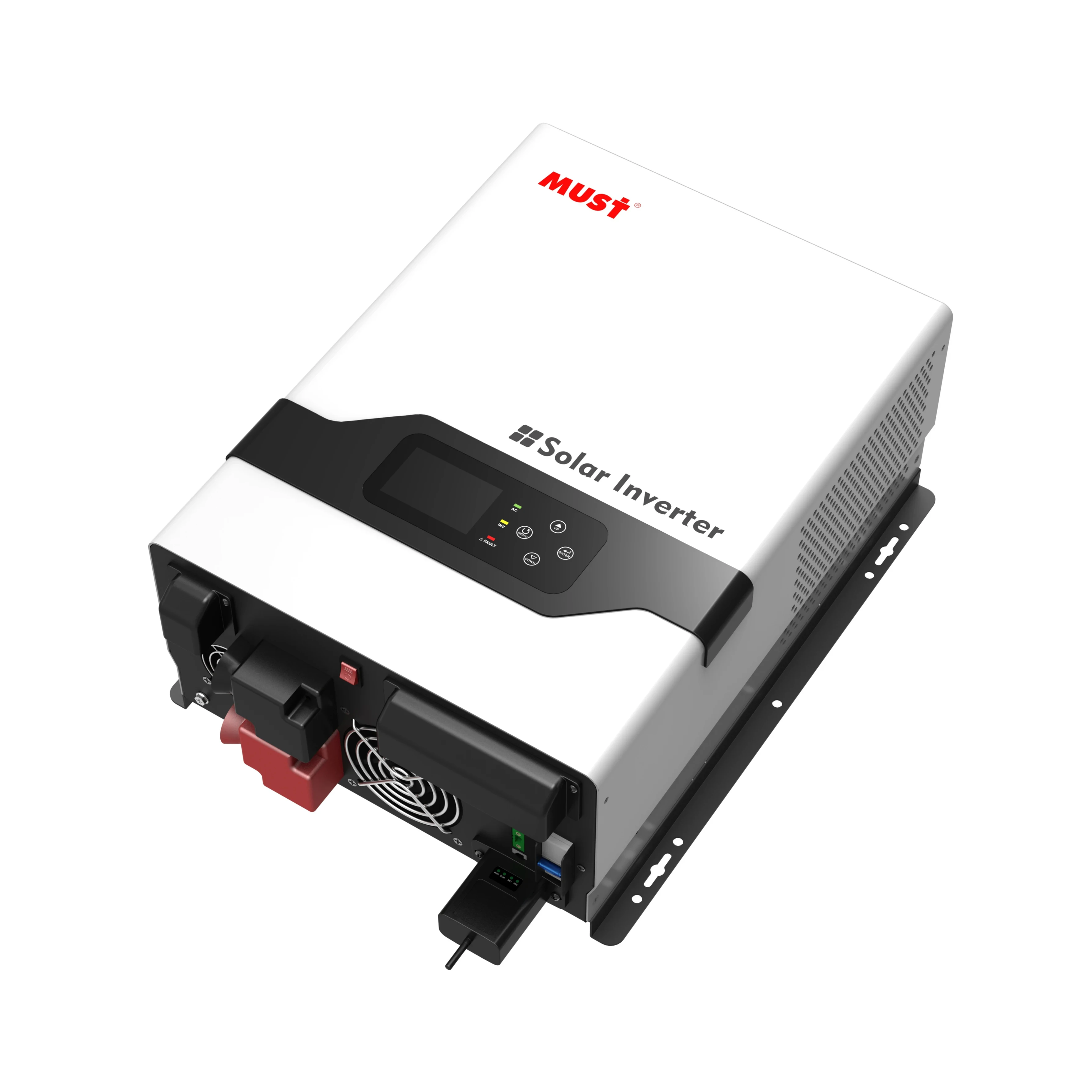MUST PV3300 TLV Series 5KW 48VDC 80A MPPT Low Frequency Split Phase Hybrid Solar Inverter For Central American Use