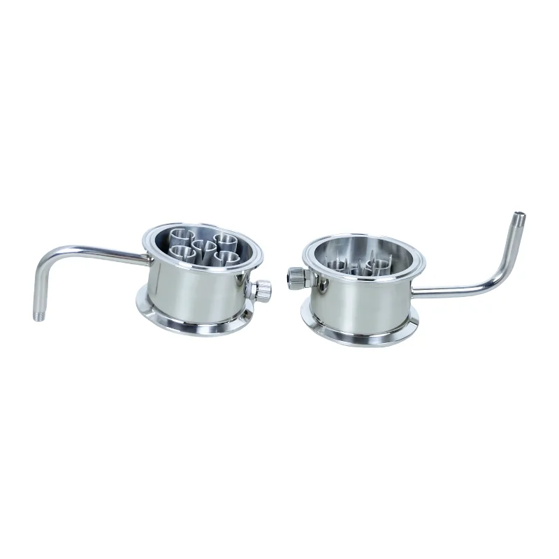 

Модуль выпрямления Tri Clamp 2 дюйма/3 дюйма с наружной резьбой 1/8 дюйма и ниппелем для дистилляции, аксессуара для выпрямления