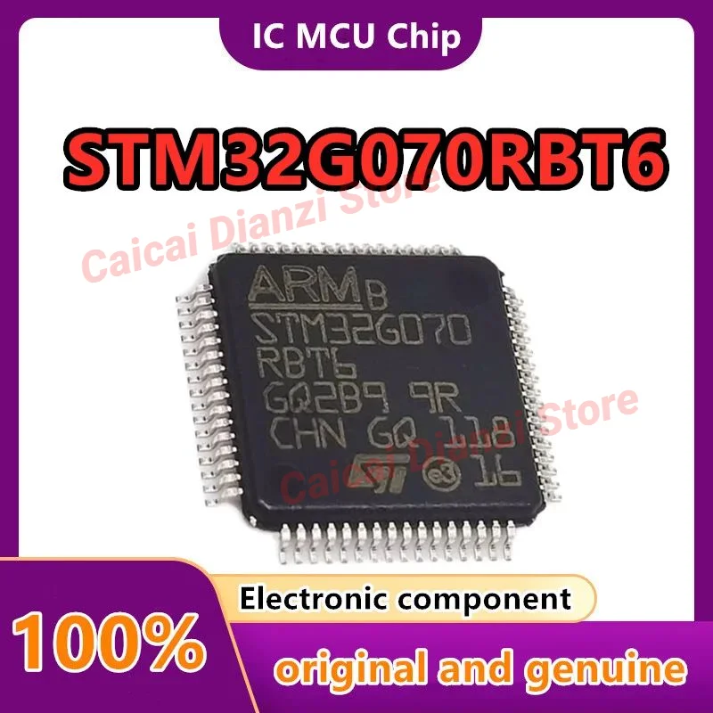 

10PCS/LOT STM32G070RBT6 100% Brand New Original STM STM32G STM32G070 STM32G070RB STM32G070RBT MCU LQFP-64 chip