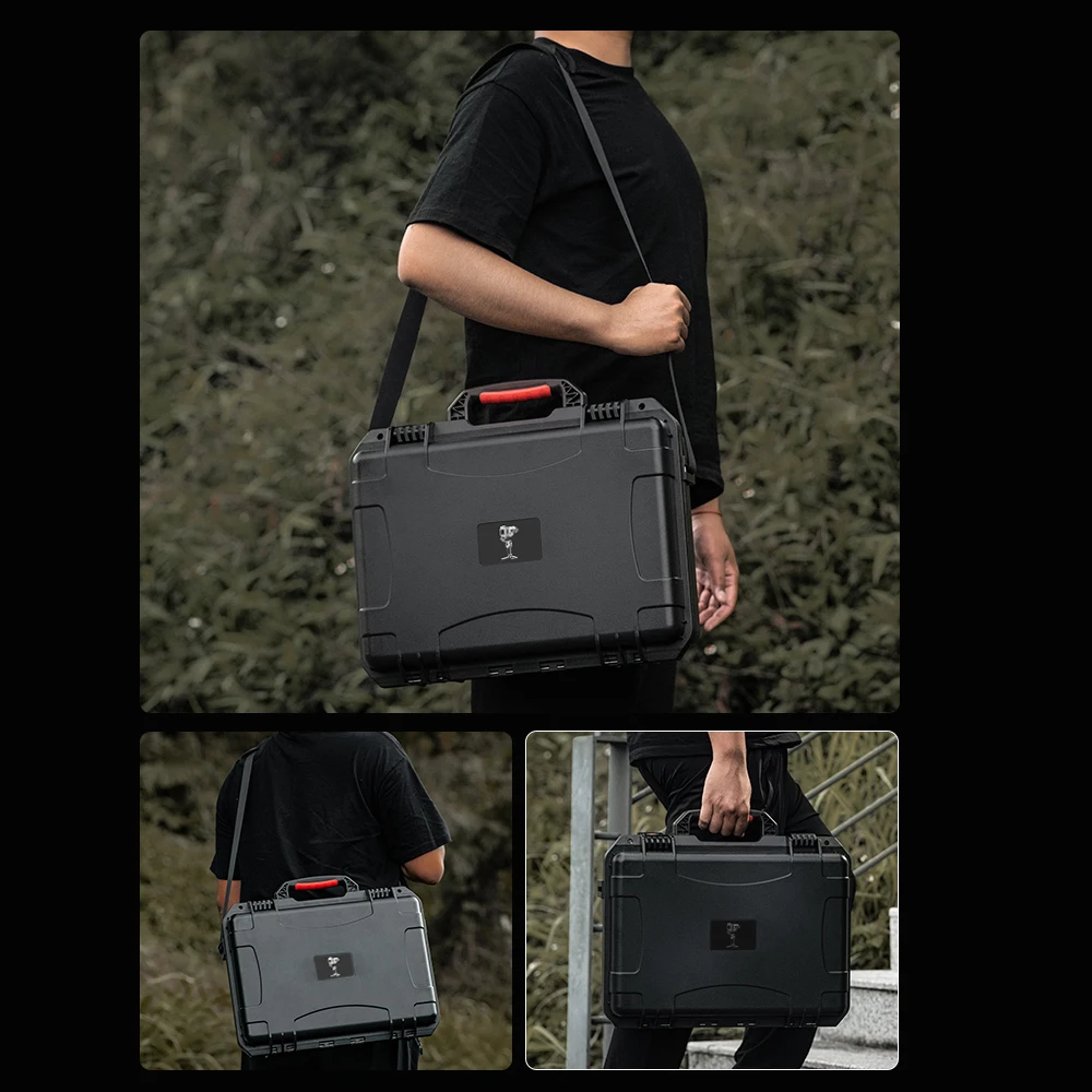 Startrc เคสเก็บของแข็งสำหรับ DJI Ronin RS 4/RS4 Pro อุปกรณ์เสริมกันโคลงเคสพกพากระเป๋าเดินทางแบบพกพากล่องกันน้ำ
