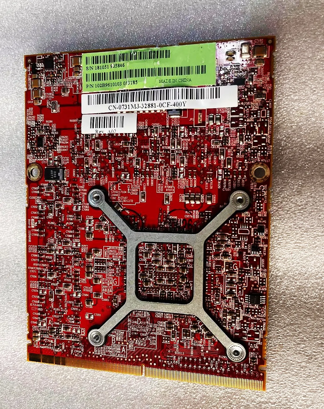 Imagem -02 - para M17x r2 M15x Portátil C8245 0c8245 hd 5870 Hd5870 2160769008 Ddr5 1gb Tarjeta Gráfica Vga 100 Funcional Perfectamente