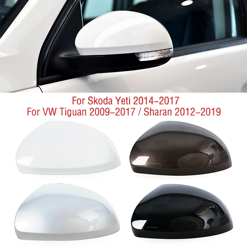 Do VW Tiguan 2009-2017 Sharan 2012-2019 Samochodowe lusterko wsteczne boczne Drzwi Pokrywa Pokrywa Pokrywa Do Skoda Yeti 2014-2017