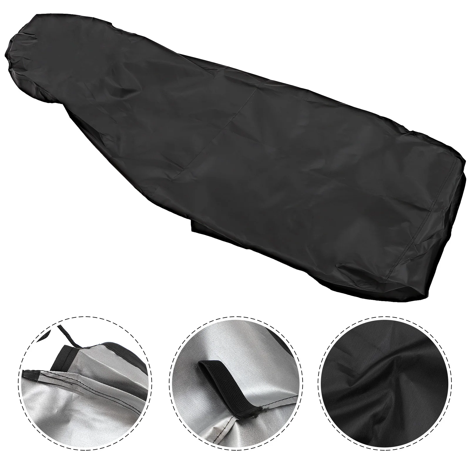 

2Pcs Seat Cover for Car Front Seat Protector Black Nylon Durable Washable Easy Install Storage Bag Auto Car Van Vehicle Cover