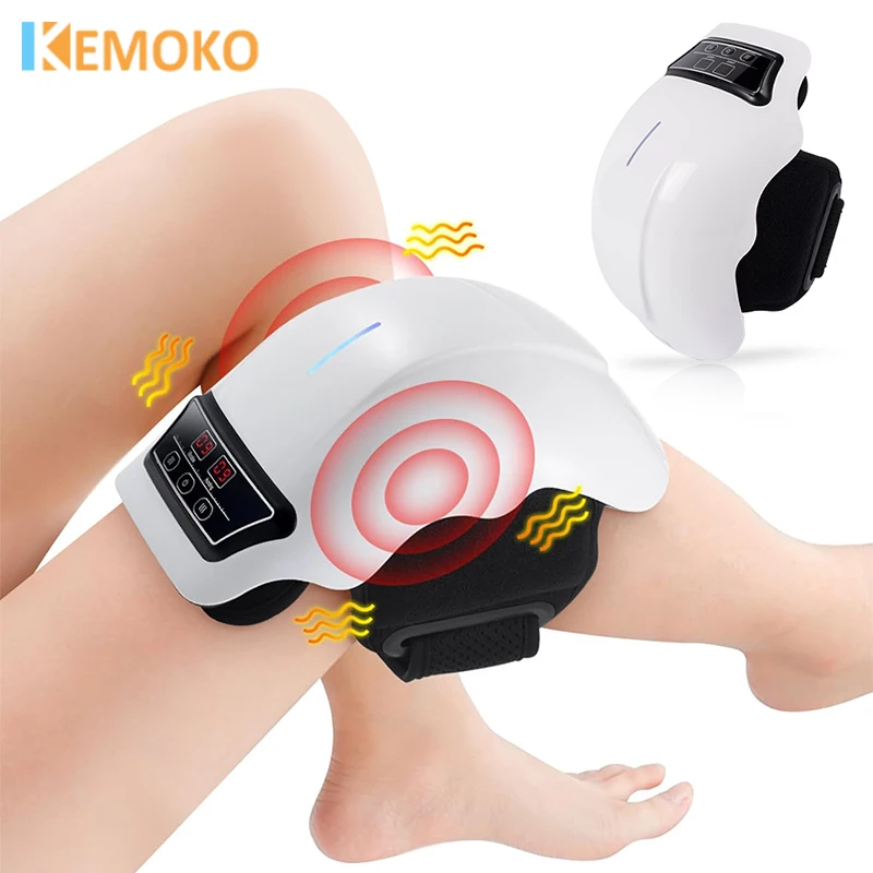 

Electric Heating Knee Massage Red Light Therapy Wireless Heated Knee Massager Constant Temperature Hot Compress Vibration