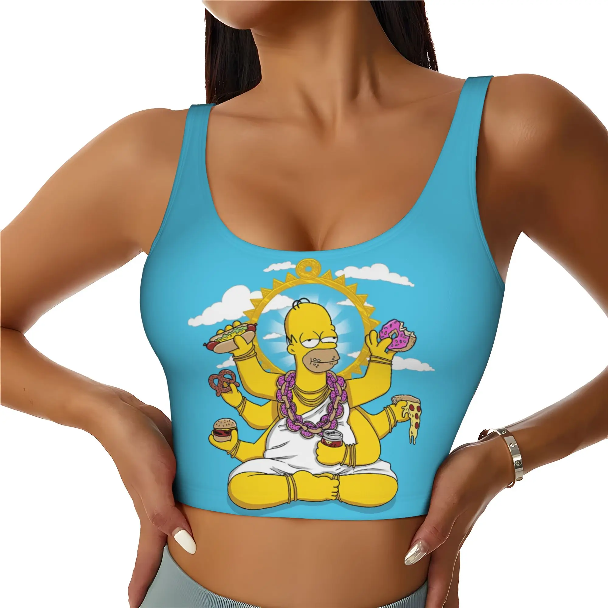 sutias-esportivos-personalizados-para-mulheres-com-estampa-do-cartoon-s-simpson-tops-de-yoga-de-alto-impacto-para-treino-na-academia