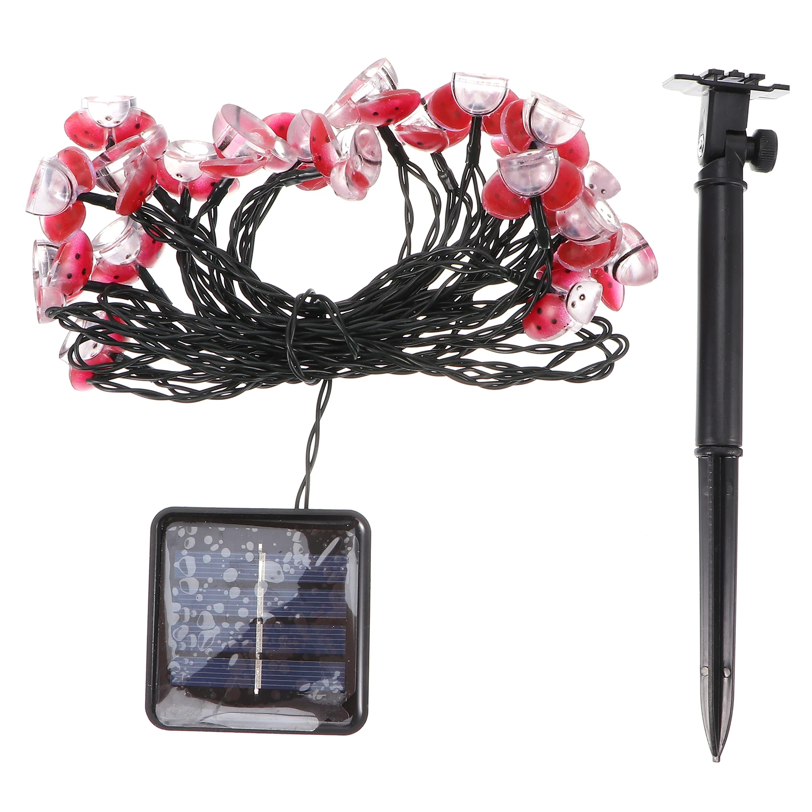 

Solar Ladybug String Lights 5M LED Waterproof Fairy Garden Decoration Outdoor Party Lighting Holiday Festive Atmosphere Solar
