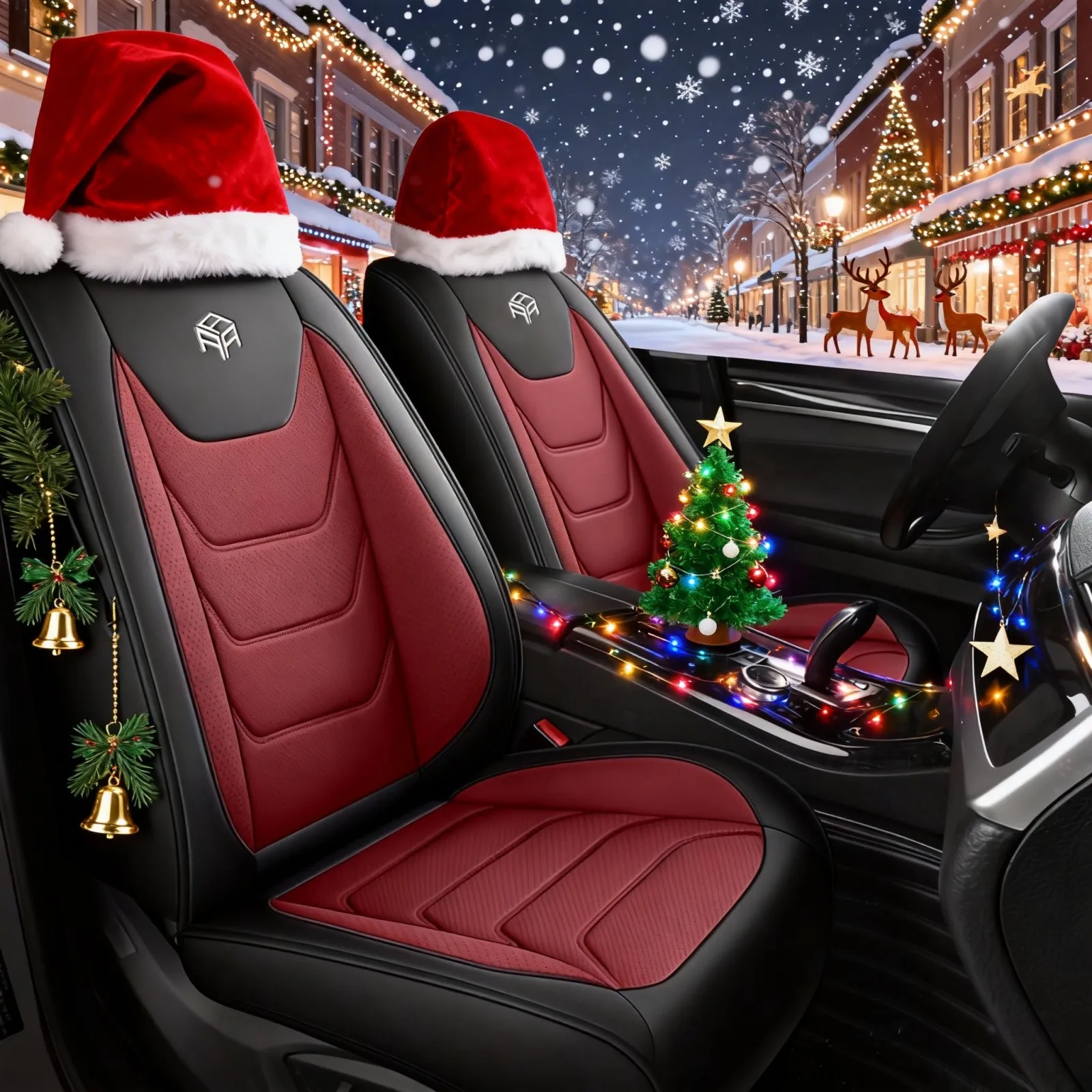 

Car Seat Covers, Universal Fit for Sedans, Hatchbacks, and Suvs, Interior Accessories (1 Front Seat Cover)