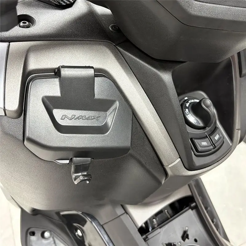 A82U-Motorcycle Tool Box Storage Cover For NMAX V3 Nmax 155 2025 Motorcycle Lid Side Pocket Cover