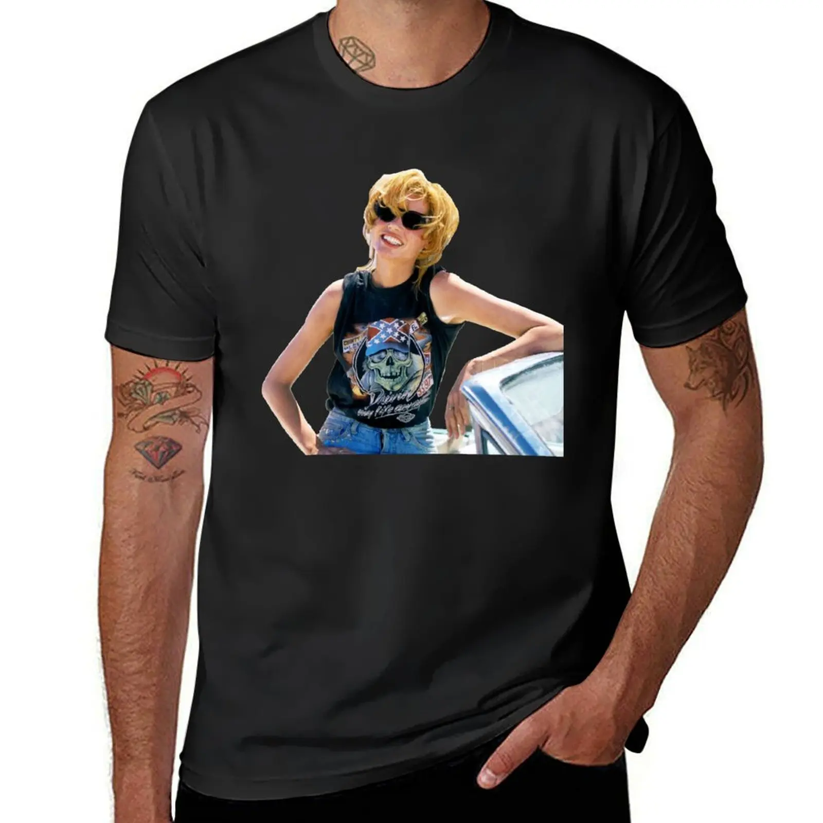 Geena Davis Thelma and Louise T-Shirt oversizeds tees plus size tops sweat shirts, men