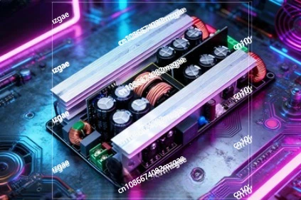 

Dual Channel Stereo Digital Amplifier Board Switch Power Supply 2x600W 2x700W Bridgeable with Speaker Protection