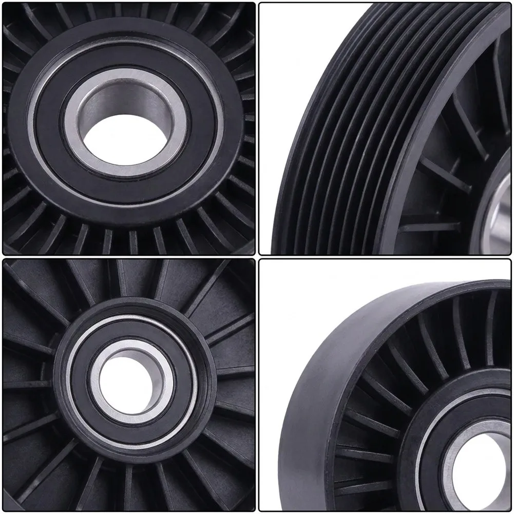 864625T and 8M6500024 Idler Pulleys for Mercruiser For V6 V8 Marine Engines 4.3L 5.0L 5.7L 6.2L Serpentine Belt Support