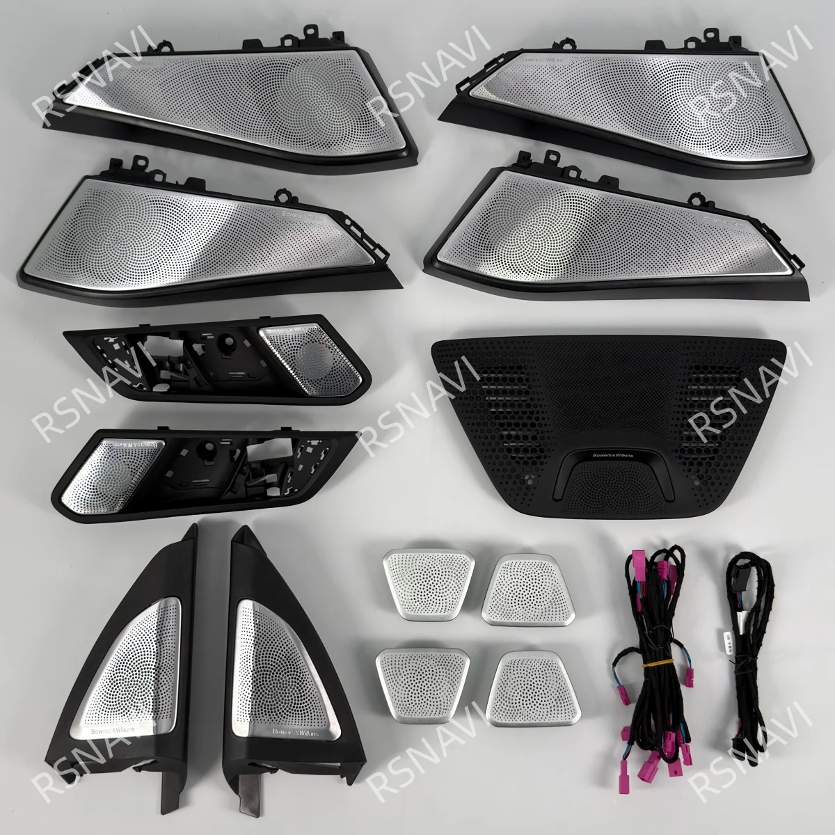 11 Colours LED Speaker Cover For BMW New X5 X7 G05 G07 Car Midrange Tweeter HiFi Music Stereo Horn Ambient Light Decorate Refit