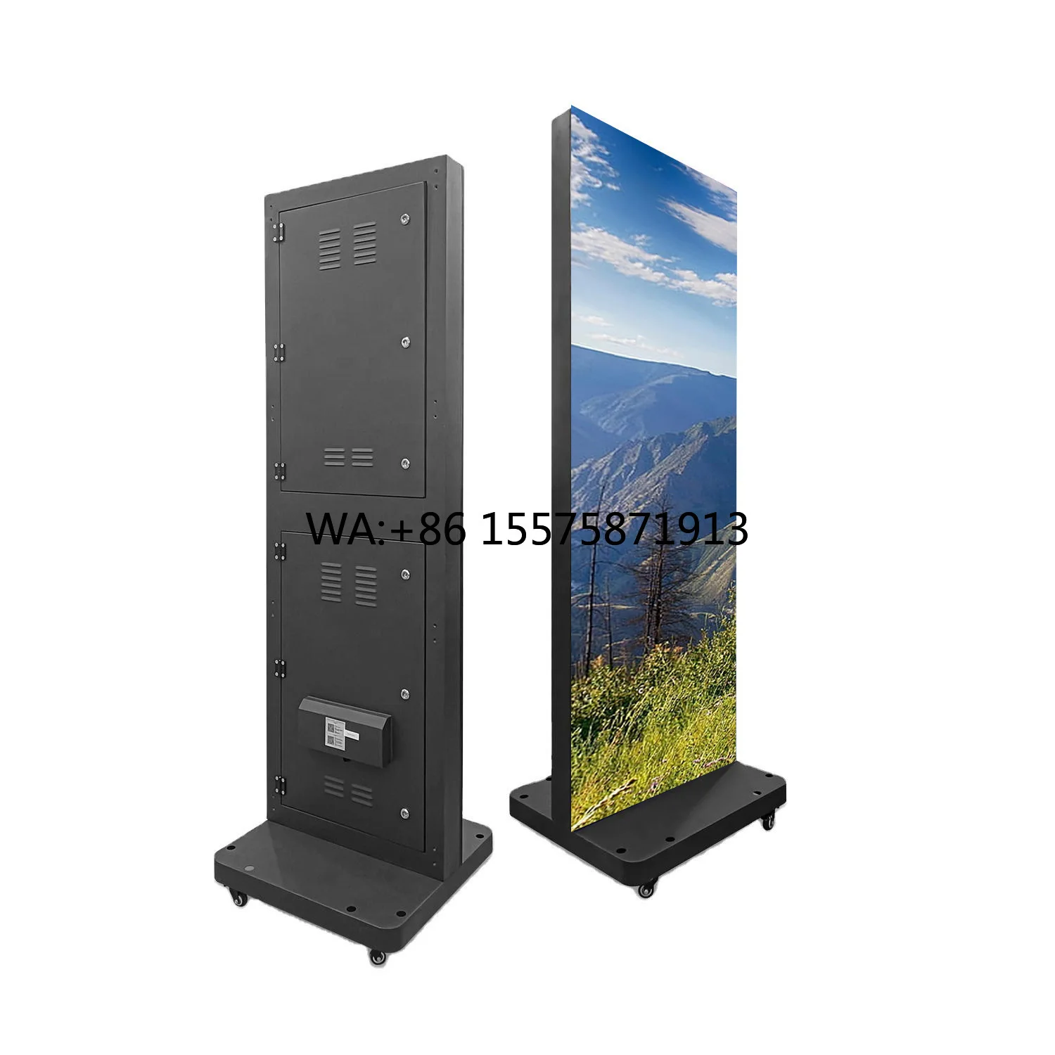 Customizable High-Definition Seamless Splicing Mirror Poster Led Screen Foldable with Animation & Graphics Display Function