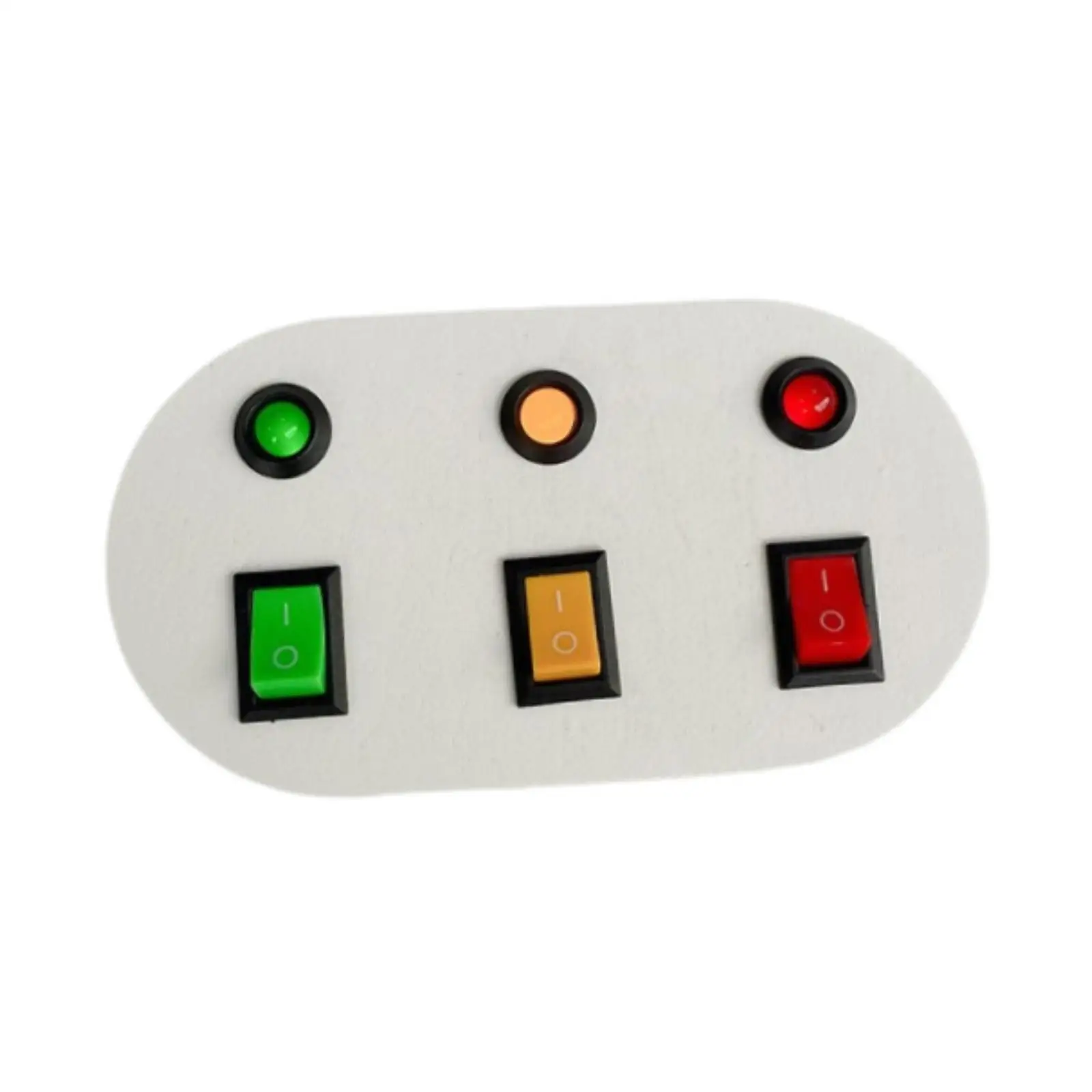 Light Switch Board Three Color Lights Sensory Development Game Cognitive Toy for Boys Girls Early Learning Kit for Kids