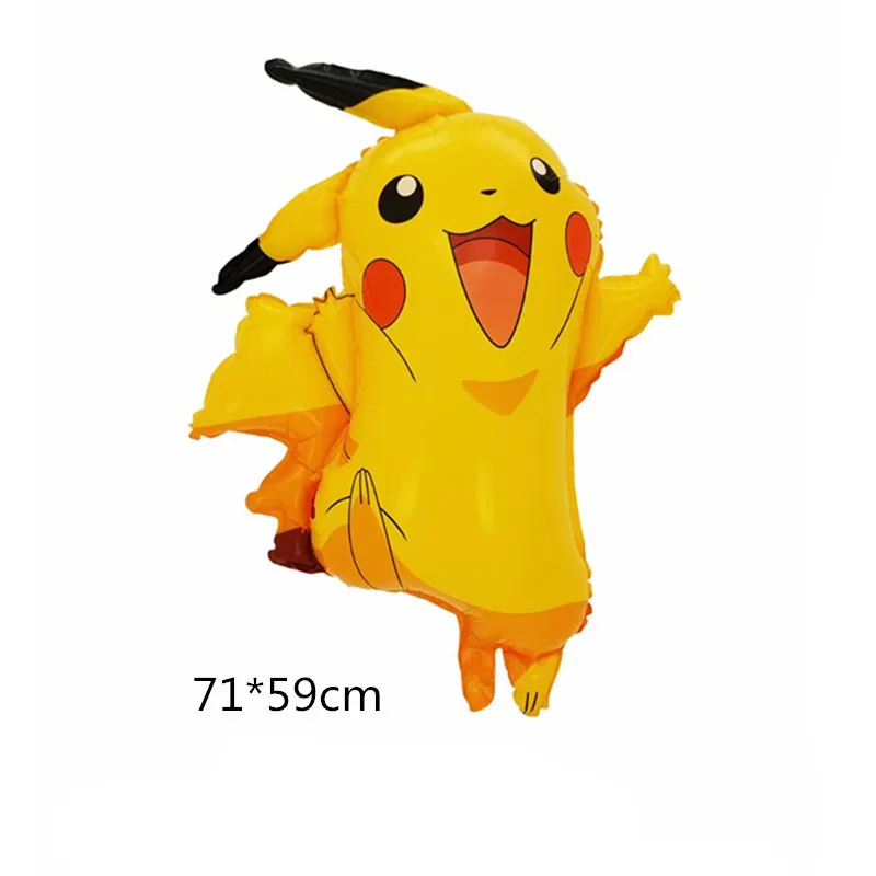 Pikachu Balloon Girl Birthday Party Decoration Digital Balloon Arches Room Home Decoration Boys Gift Children Showe