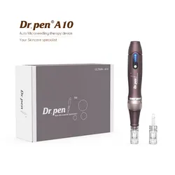 Le plus récent original dr.pen A10 électrique dermapen Professional micro Needle Equipment modèle sans fil USB type - C interface soins de la peau du visage derma Pen Beauty machine avec ce médical, ROHS certification.