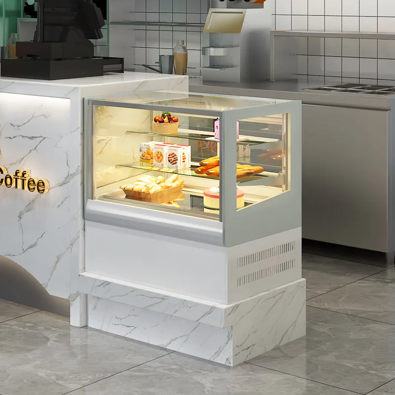 Bakery, cake, counter style, bubble tea shop, small fruit bar, fresh-keeping cabinet, coffee shop, pastry desserts, refrigerator