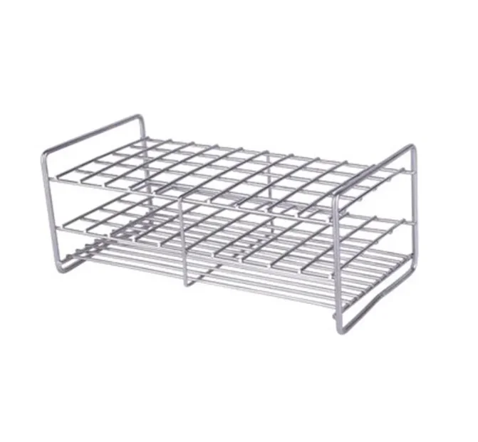 1PC Stainless Steel Test Tube Rack 10/12/20/30/50 holes x 14/15/18/21/25/32/36mm Diameter