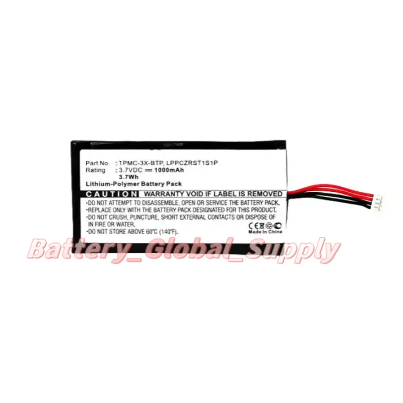

Battery for LPPCZRST1S1P TPMC-3X Touchpanel PTX3 3.7v 1000mAh New 1 PC-