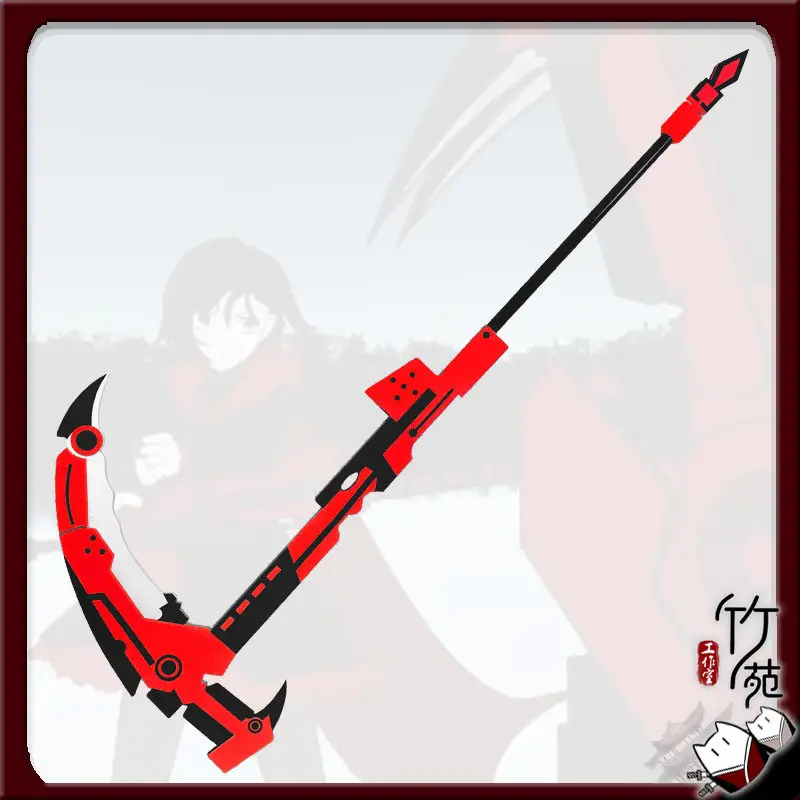 

Реквизит для косплея RWBY Ruby Rose Sickle, аксессуары для карнавальных костюмов на Хэллоуин и Рождество