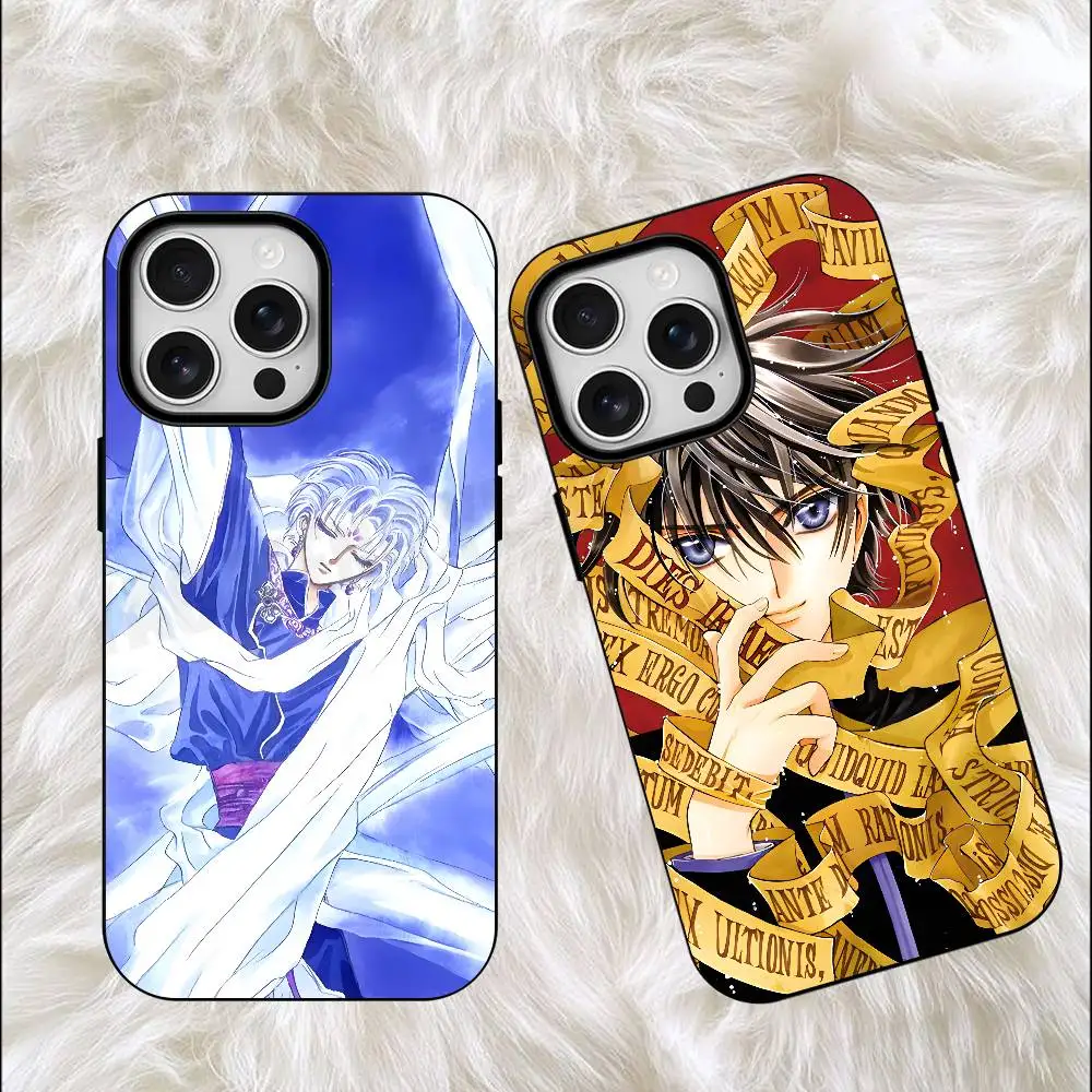 

X S-Shirogane M-Momoi Matte Magnetic For Case For iPhone 17,16,15,14,13,12,11 Pro Plus Mini Max Frosted Cover