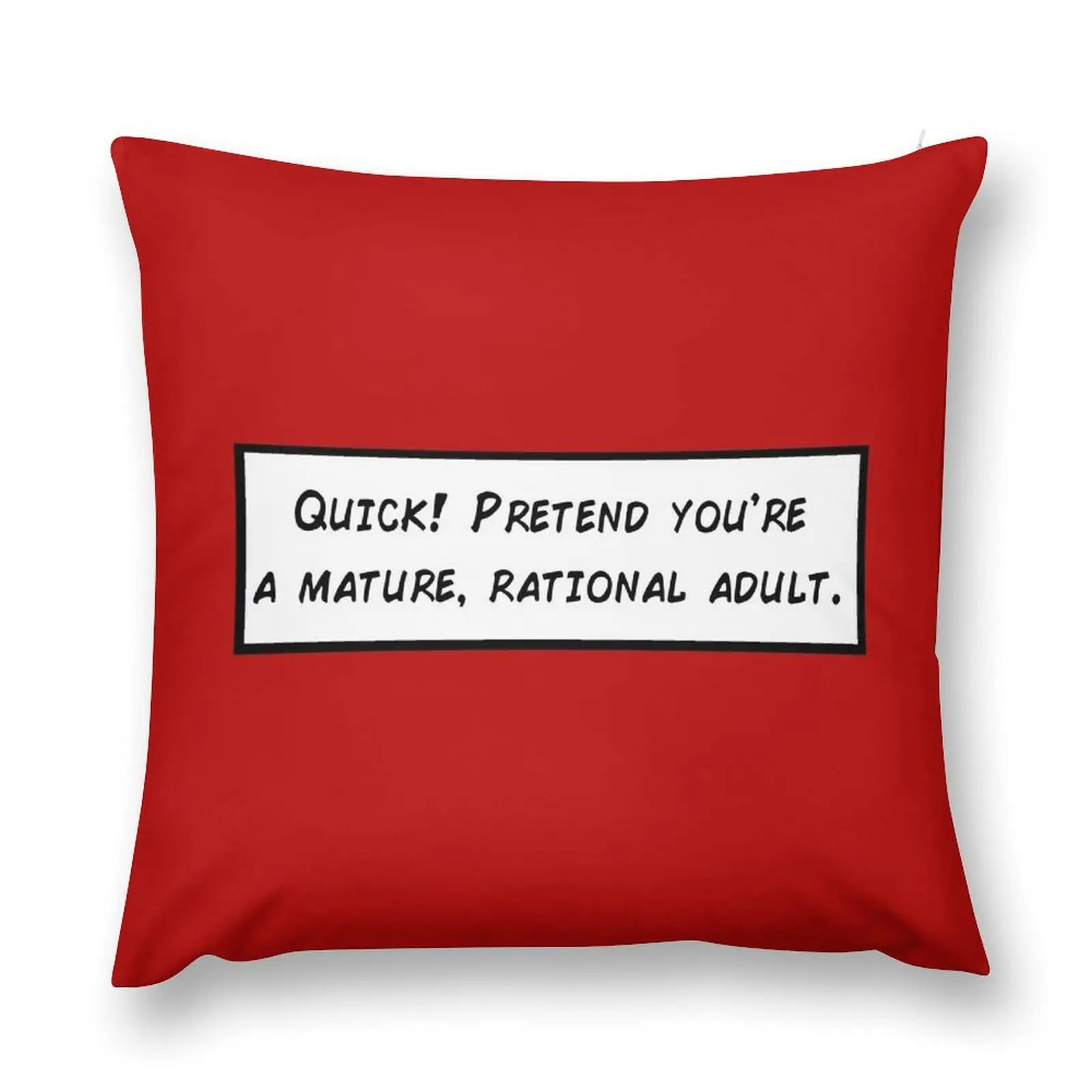 

Mature, Rational Adult Throw Pillow Decorative pillowcase Pillowcase Cushion Pillowcases pillow