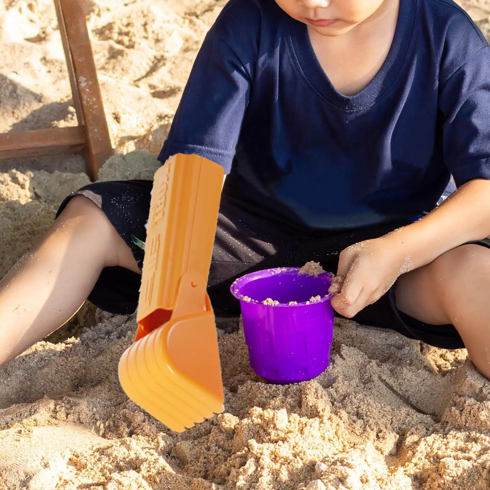 لعبة الشاطئ للأطفال، لعبة رمل، معدات لعب المنتزع، هدية عيد ميلاد، تعزز التنسيق الإبداعي، حفارة يدوية للصيف #3