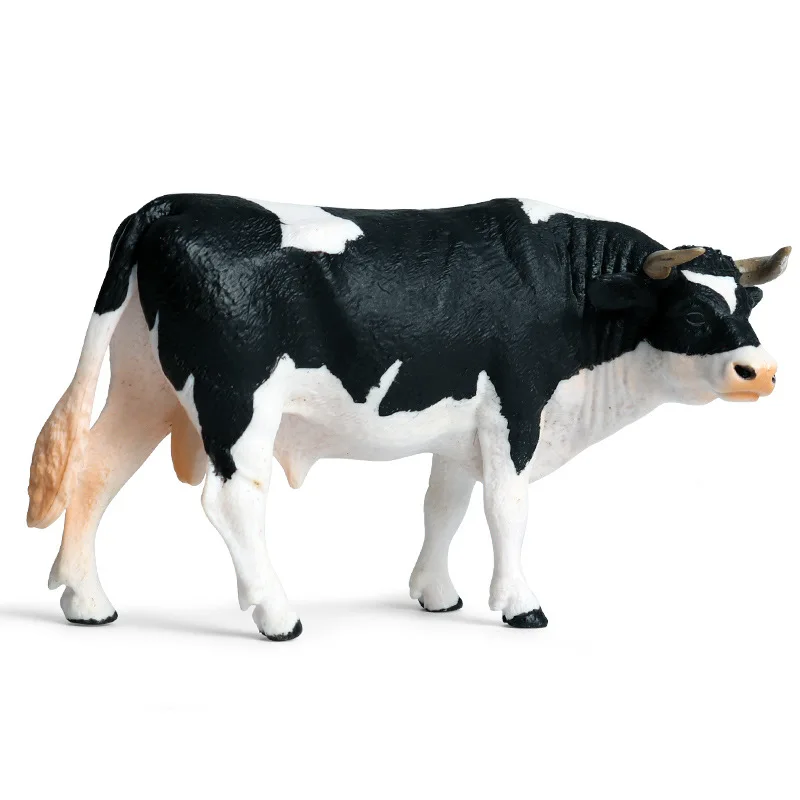 Children\'s Cognitive Toys Cow Models Decorative Decorations Simulation Of Solid Animals Poultry Pasture Cows