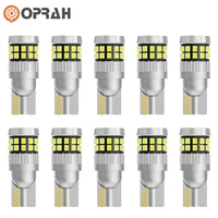 10 Uds 12V 24V LED T10 W5W 194 168 luces de señal de camión de coche Canbus 2016SMD sin Error estacionamiento lateral lámparas DRL diodo de bombilla de lectura de cúpula