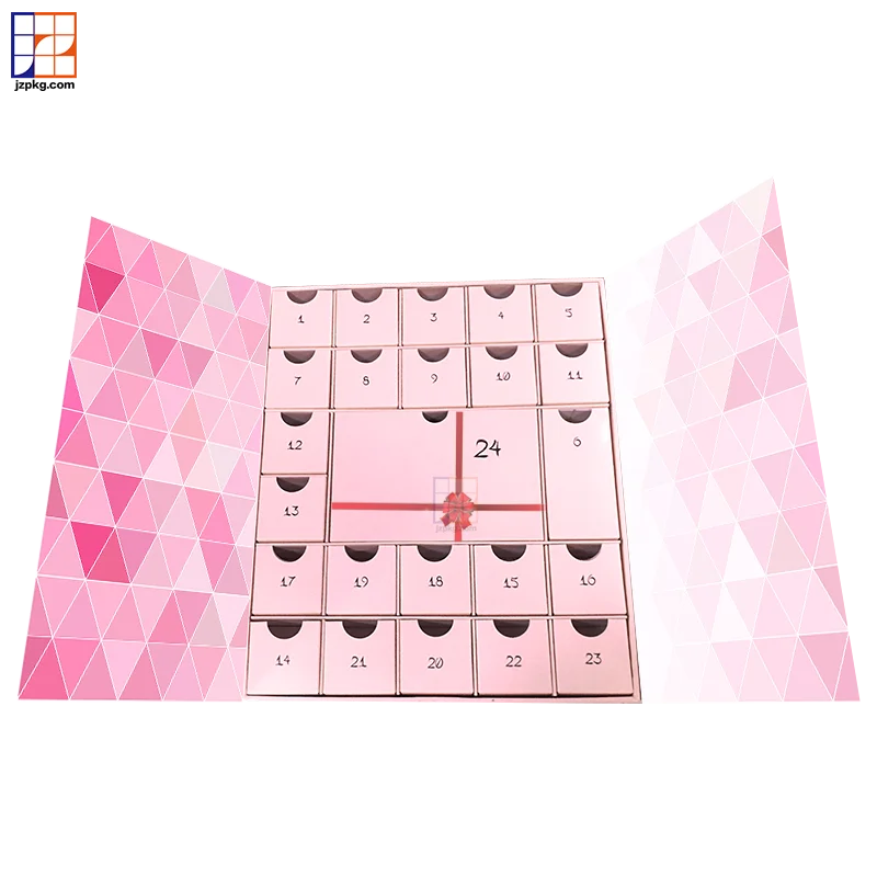 Customized queryBeauty Advent Calendar Custom Empty Calendar Box 24 25 Days Christmas Advent Calendar Box Makeup Gift Box Packag