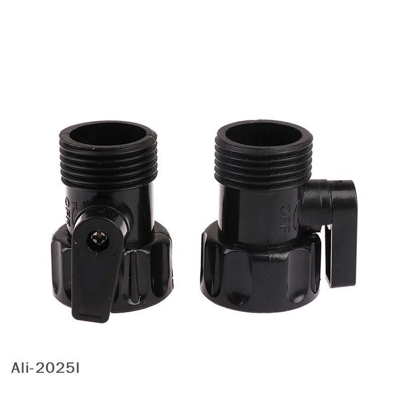 

2PCS plastic garden irrigation valve 3/4" male to female thread extend hose tube switch Home Garden Irrigation Switch Tool