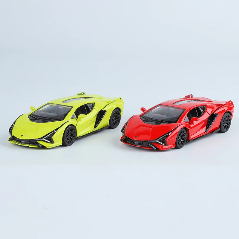 1:36 Sian FKP Lega Supercar Diecast Car Toy Boy Modello di veicolo Collezione di simulazione Premium Suono Luce Regalo Veloce e Furioso