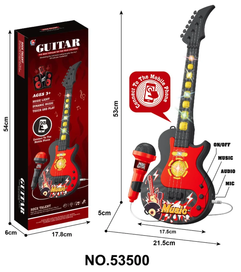 Kids Microphone Stand Toy, Portable Children's Karaoke Electronic, Durable Party Karaoke Microphone Stand, Kids Karaoke Machine