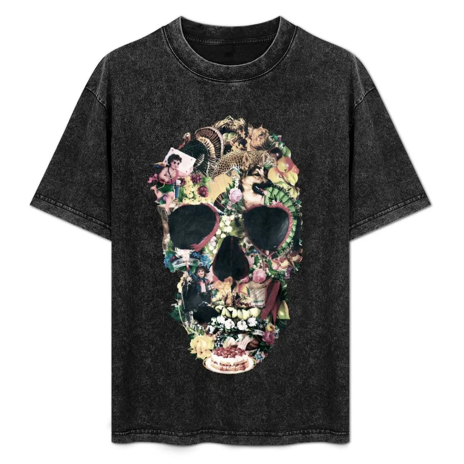 

Vintage Skull T-Shirt Soft Durable Cotton T-Shirt