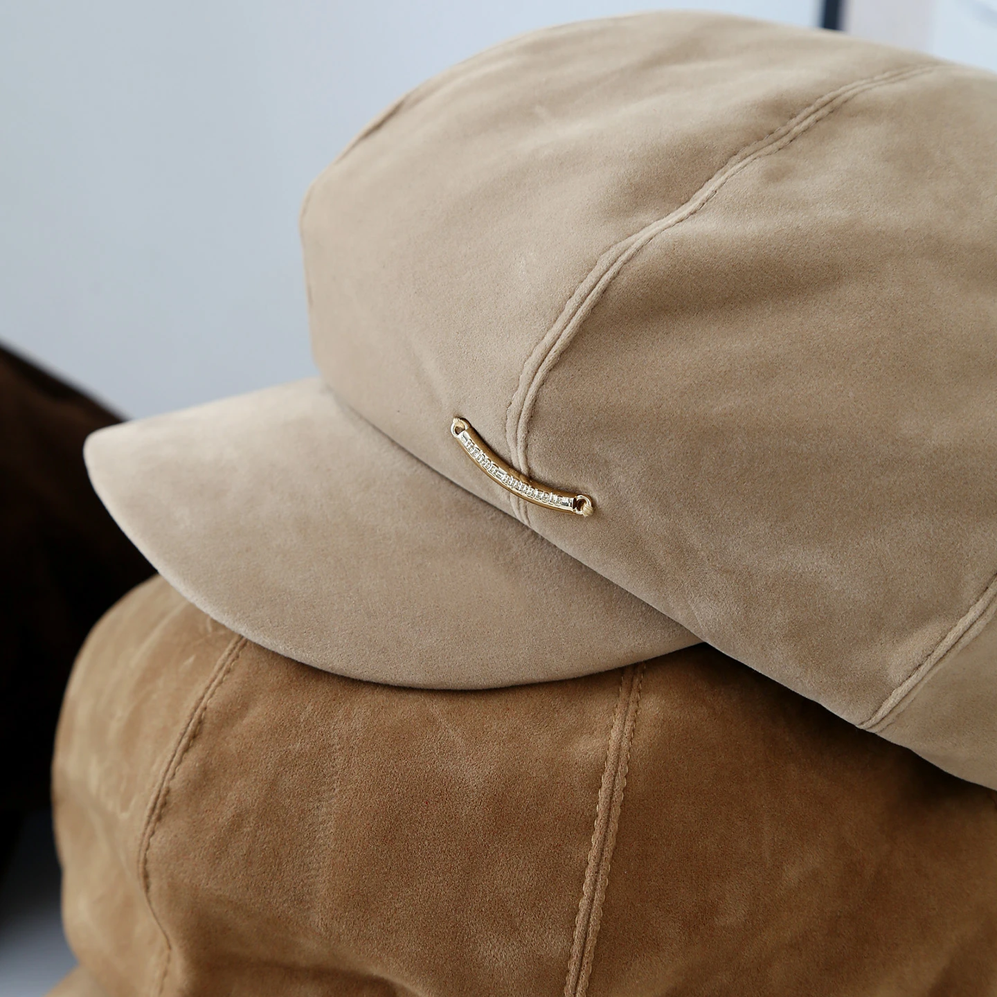 قبعة موزع الصحف قبعة الشتاء للنساء | قبعة سميكة مثمنة ومقاومة للبرودة على شكل رسام إكسسوارات عصرية #5