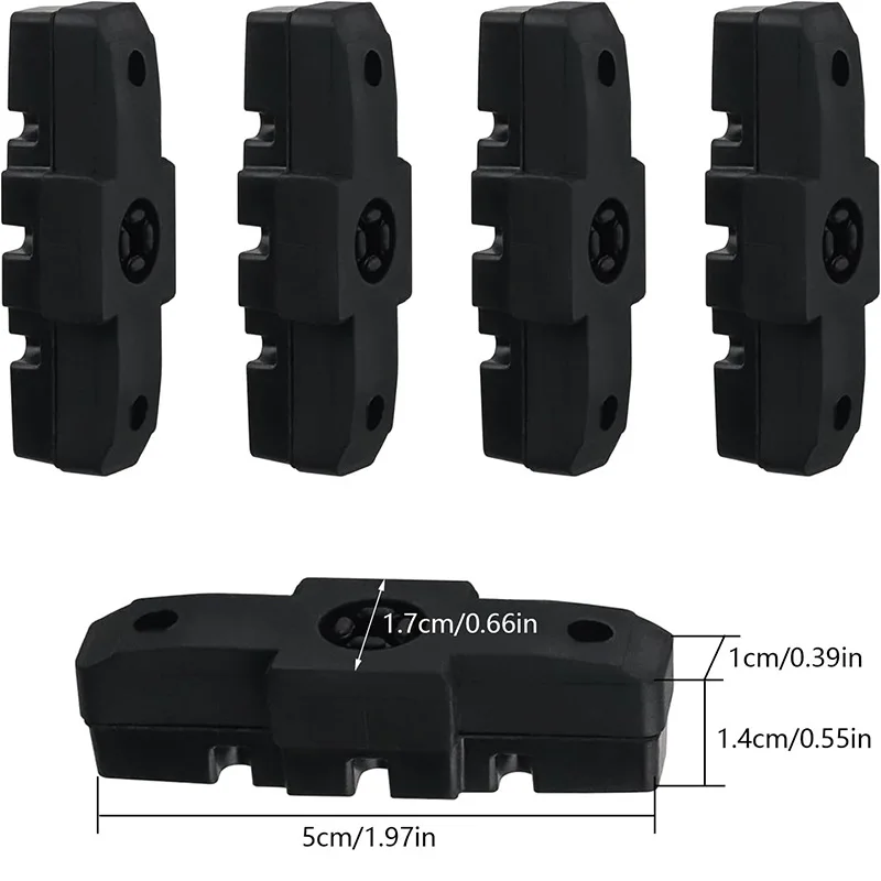 

Bike Brake Pads for Road Bike - Compatible with Magura HS11 HS22 HS24 HS33 HS66, Replacement Brake Shoes Accessories