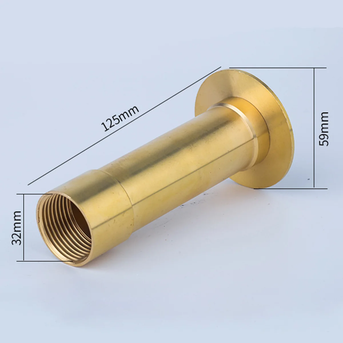 1 Peça Bico de Cobre para Fonte de Água, Tubo de Extensão com Design de Cogumelo para Aquário, Lago, Piscina, Jardim, Cabeça de Pulverização para Fonte