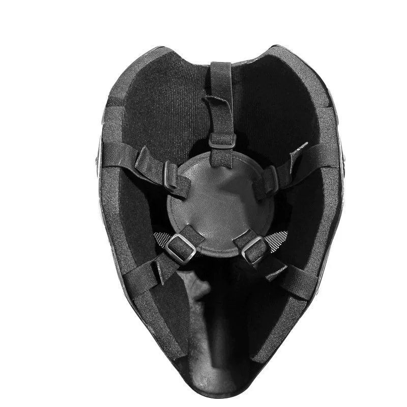 Carbon Fiber Tactical Mask | Full/Half Face Styles | Stealth Black Minimalist Design