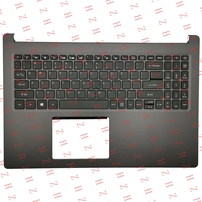 

Крышка-подставка для клавиатуры P+ для Acer Aspire A115-31, раскладка US, черная
