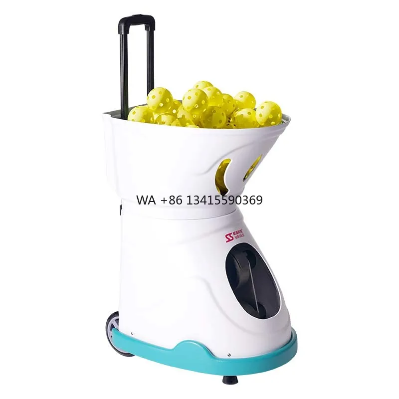 

SIBOASI Popular Automatic Electronics Professional Pickleball Machine for Training with APP and Remote Control Improve Skills