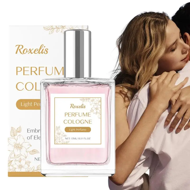 15ml Romantic Fragrance for women Couple dating perfume Fresh cologne light perfume Long-lasting charm for Daily Dating partying