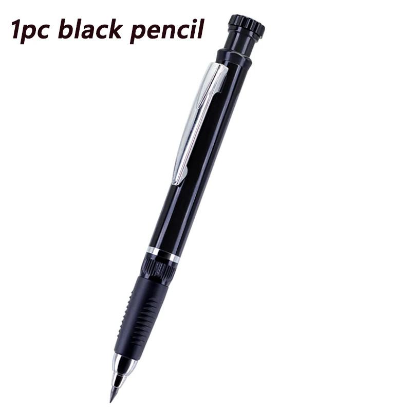 2,8 mm 2-in-1-Druckbleistift für massive Holzbearbeitung mit Mine und integriertem Spitzer, für Tischler-Markierungsstifte mit tiefem Loch – Detail 6