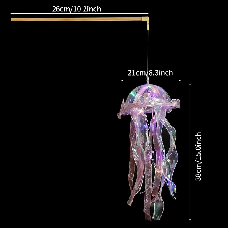 

Подвесной светильник в виде медузы, портативная лампа в виде медузы, светящаяся медуза, искусственная медуза, светящаяся медуза, орнамент, украшение