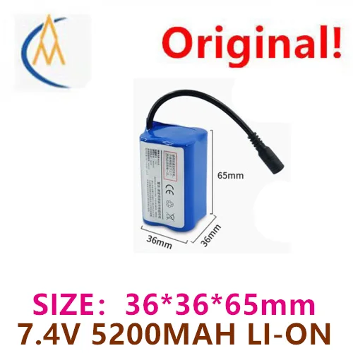 buy more will cheapPower feeding remote control ship nesting ship 186507.4V5200mAh lithium battery pack with sufficient capacity