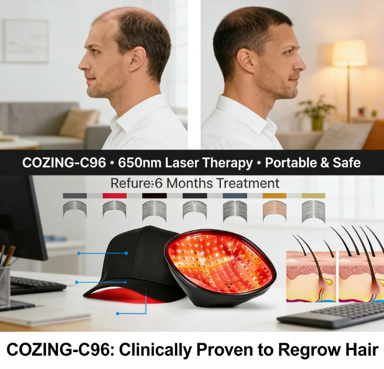 Hair Care For Hair Fall - Лазерная шапка C96 для стимуляции роста