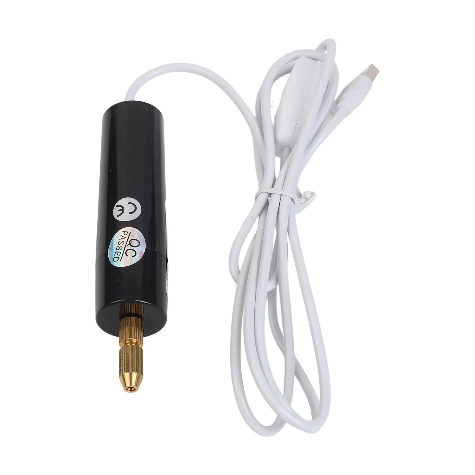 Compact Electric Drill For Jewelry USB Drill Black USB Electric Drill USB Powered Drill Versatile Use Compact Size