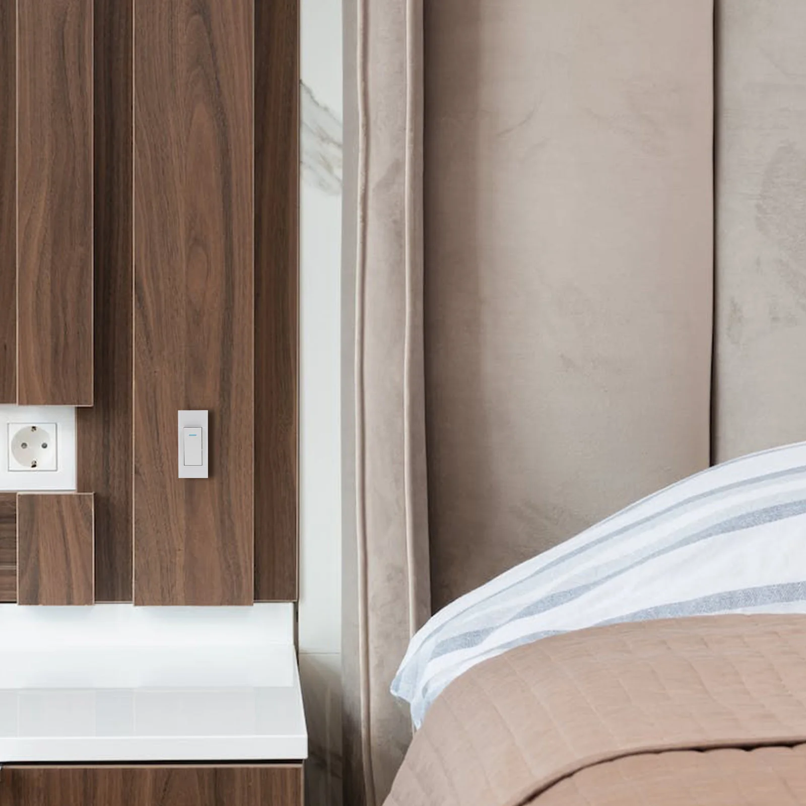 

Vintage Inline Cord Switch for Bedside Lamp Easy Install Lamp Appliance Switch Replacement Light Switches Light Switches