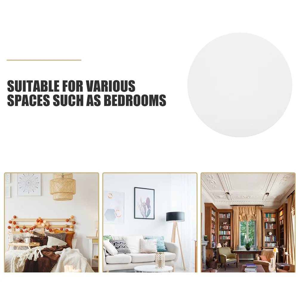 

Acrylic Ceiling Light Diffuser Panel 32cm Round Frosted Lampshade Bedroom Living Room Dining Light Shade Ceiling Lamp Cover