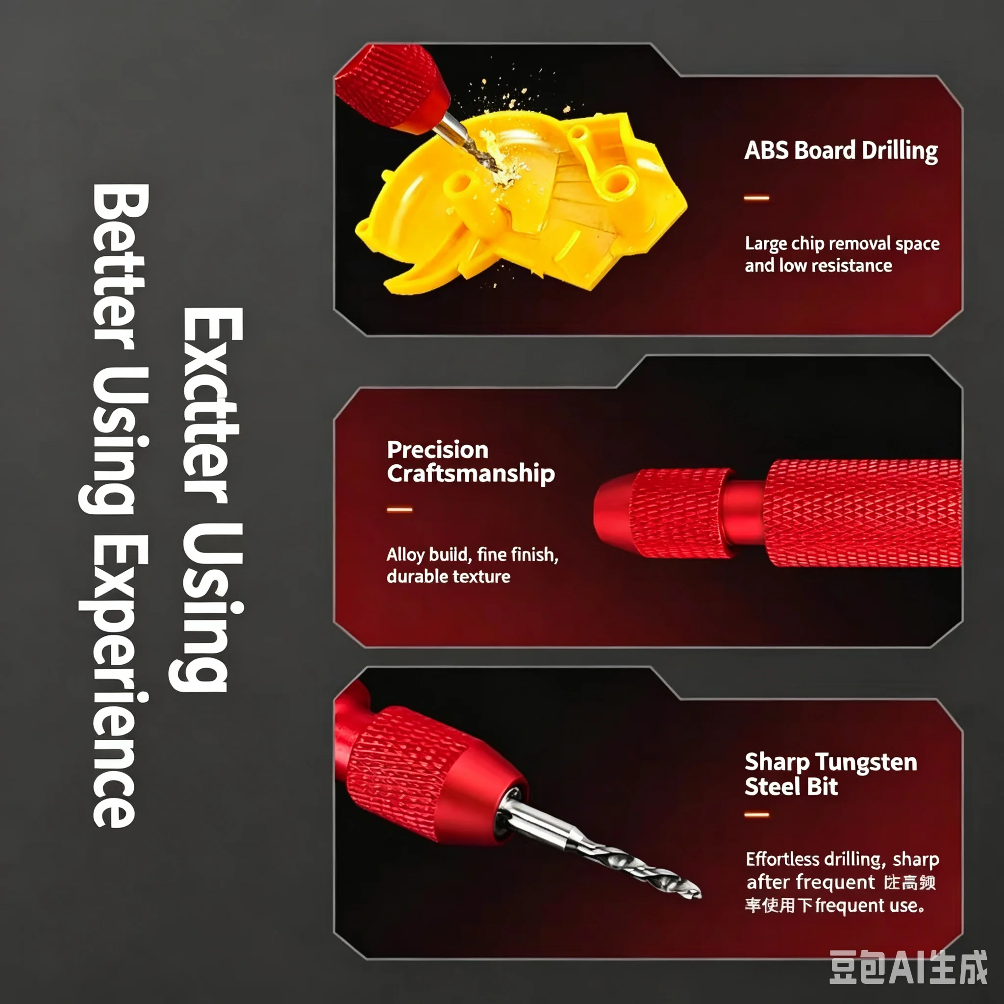 NICO Stedi Tungsten Steel Bit Set for Modeling Making Professional Mold Repair DIY Hobby Art Supply