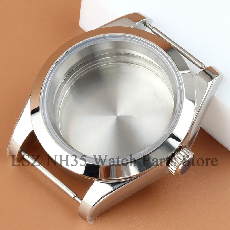 For 36mm/39mm Datejust Case Stainless Steel NH35 Watch Case Fit Seiko NH35 NH36 Movement 28.5mm Dial Polish Oyster Watchband - Image 7